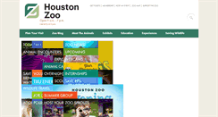 Desktop Screenshot of houstonzoo.org